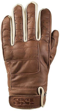 Vintage Ixs Leather Motorcycle Glove CLASSICO LD CRUISER Brown Beige
