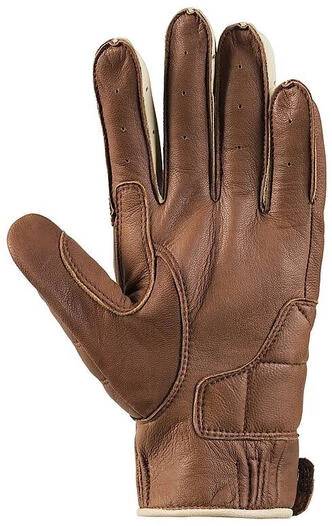Vintage Ixs Leather Motorcycle Glove CLASSICO LD CRUISER Brown Beige