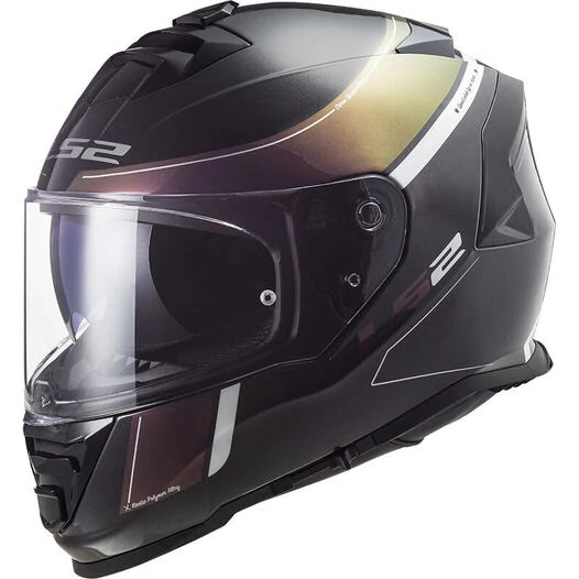 Ls2 Ff800 Storm Velvet Helmet Black Rainbow Черный (размер: xl)