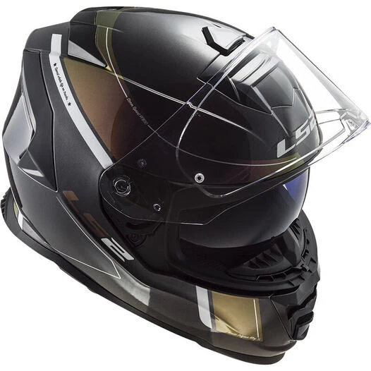 Ls2 Ff800 Storm Velvet Helmet Black Rainbow Черный