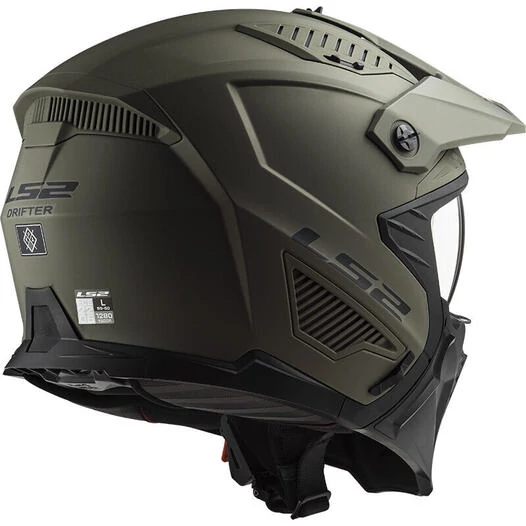 Ls2 Of606 Drifter Solid Helmet Sand Matt Коричневый