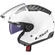 Moto Jet Helmet Ls2 OF600 COPTER II Glossy White