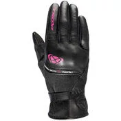 Ixon RS Shine 2 lady Summer Motorcycle мотоперчатки In Black Fuchsia Leather and Fabric