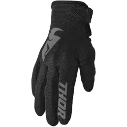 Thor SECTOR Cross Enduro Motorcycle мотоперчатки Black Gray (размер: s)