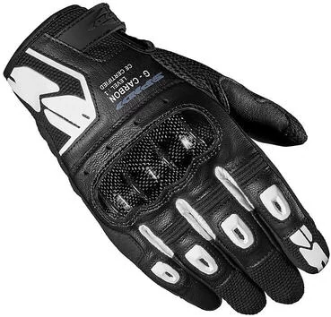 Spidi G-CARBON Black Leather Racing мотоперчатки