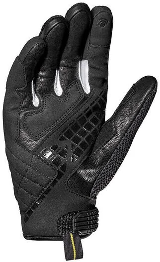 Spidi G-CARBON Black Leather Racing Gloves