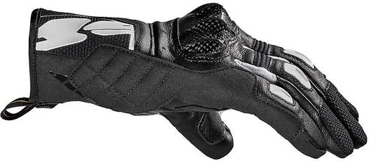 Spidi G-CARBON Black Leather Racing Gloves