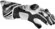 Spidi CARBO 7 Racing Leather Motorcycle Gloves Black White