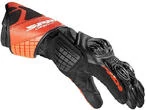 Moto Racing Leather Gloves Spidi CARBO 4 Black Orange