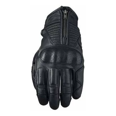 Five Kansas Leather мотоперчатки Black Черный