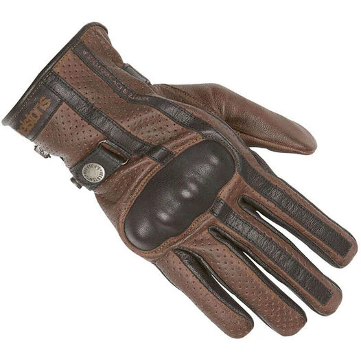 Helstons Eagle мотоперчатки Camel Black Коричневый
