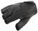 Gloves Half Fingers Leather Perforated OJ FRESH Black
