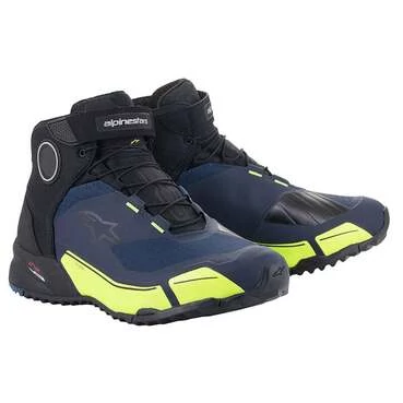 Alpinestars Cr X Drystar Shoes Blue Yellow Синий