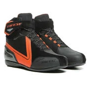 Dainese ENERGICA D-WP Sport Motorcycle Shoe Black Red Fluo