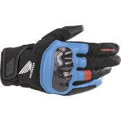 Alpinestars HONDA SMX Z DRYSTAR Motorcycle мотоперчатки Black Blue Red