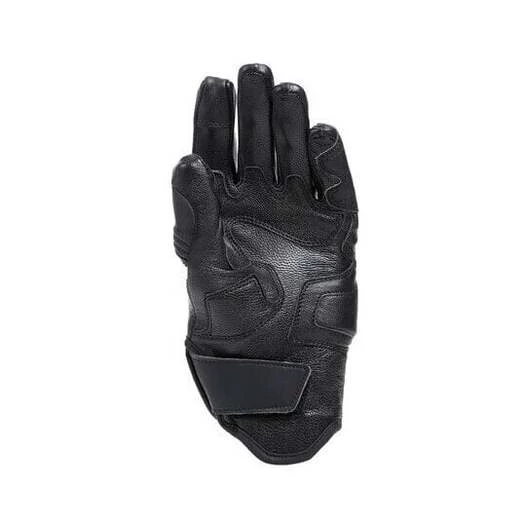 Dainese BLACKSHAPE Leather Motorcycle Gloves Black Black
