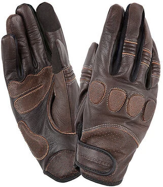 Tucano Urbano GIG Pro Brown Leather Motorcycle мотоперчатки