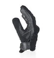 Woman Motorcycle Gloves in Harisson Certified SPLASH WP Lady Black Fabric