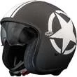 Motorcycle Мотошлем Jet Premier VINTAGE STAR 9 BM Matt Black (размер: l)