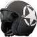 Motorcycle Мотошлем Jet Premier VINTAGE STAR 9 BM Matt Black