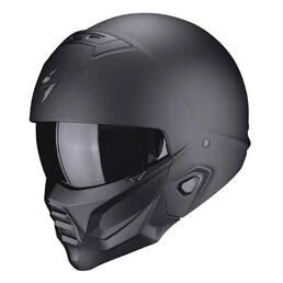 SCORPION EXO-Combat II Solid Convertible Helmet Черный