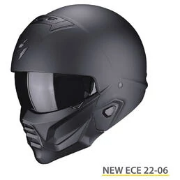 SCORPION EXO-Combat II Solid Convertible Helmet Черный