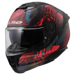 LS2 FF808 Stream II Jungle Full Face Helmet Matt Black / Pink / Blue