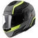 LS2 FF908 Strobe II Monza Modular Helmet matt black / yellow