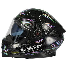 LS2 FF811 Vector II Tropical Full Face Helmet Черно-белый