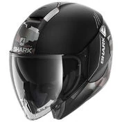 SHARK Citycruiser Genom Open Face Helmet Matte Black / Silver / Anthracite