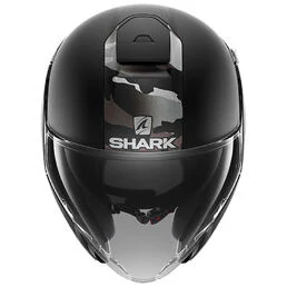 SHARK Citycruiser Genom Open Face Helmet Matte Black / Silver / Anthracite