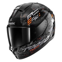 SHARK Ridill 2 Molokai Full Face Helmet Black / Silver / Orange