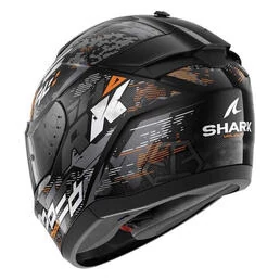 SHARK Ridill 2 Molokai Full Face Helmet Black / Silver / Orange