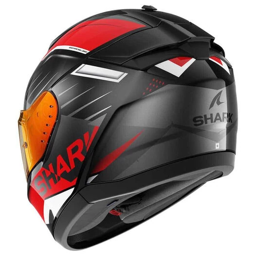 SHARK Ridill 2 Full Face Helmet Black / Red / Anthracite