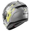 SHARK Ridill 2 Full Face Helmet Silver / Anthracite / Yellow
