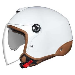 NEXX Y.10 Sunny Open Face Helmet White / Camel