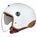 NEXX Y.10 Sunny Open Face Helmet White / Camel