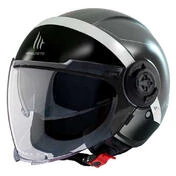 MT Helmets Viale SV S 68 Unit Open Face Helmet matt grey
