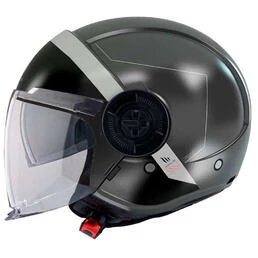 MT Helmets Viale SV S 68 Unit Open Face Helmet matt grey