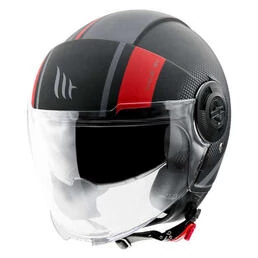 MT Helmets Viale SV S 68 Unit Open Face Helmet Красный