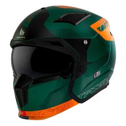 MT Helmets Streetfighter SV S Totem Convertible Helmet Зеленый
