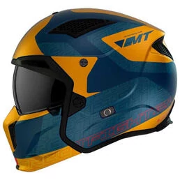 MT Helmets Streetfighter SV S Totem Convertible Helmet Матовый Желтый