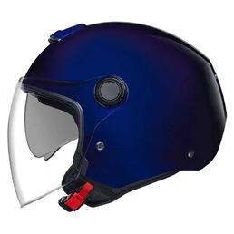 NEXX Y.10 Plain Open Face Helmet Matt Indigo / Blue
