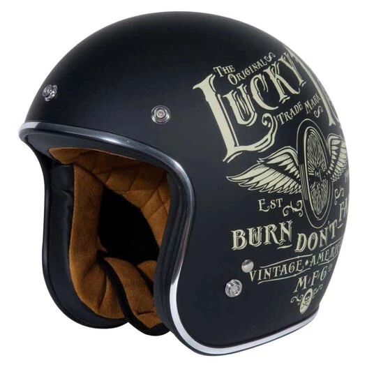 ORIGINE Primo Flying Wheel Open Face Helmet Черный (размер: m)