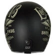 ORIGINE Primo Flying Wheel Open Face Helmet Черный