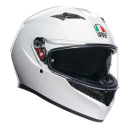 AGV K3 E2206 MPLK Full Face Helmet Mono Seta White