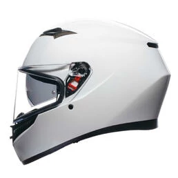 AGV K3 E2206 MPLK Full Face Helmet Mono Seta White
