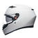 AGV K3 E2206 MPLK Full Face Helmet Mono Seta White