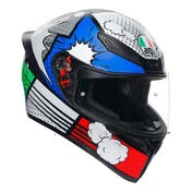 AGV K1 S E2206 Full Face Helmet Bang Matt Italy / Blue