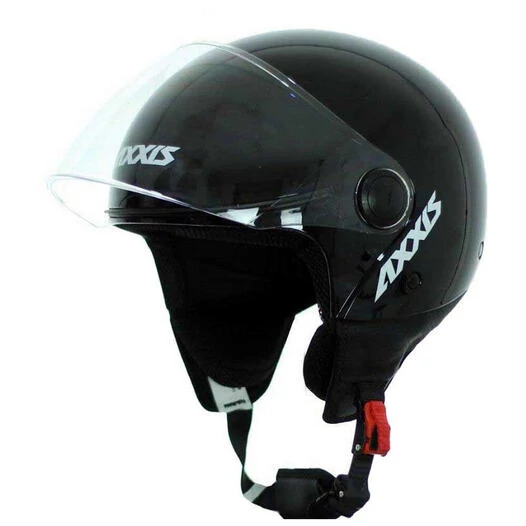 AXXIS Square Solid Open Face Helmet Черный (размер: xs)